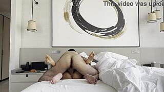 Monika Fox's Pierced Nipples Bounce in Rough Tanned Milf Pussy Sex Session