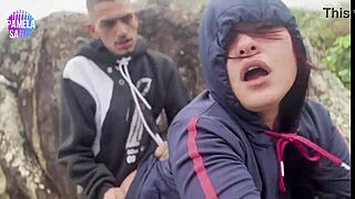 thick beach babe bent over for young stud's big cock 🍑🏖️