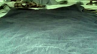 Young girl fucks guy ass with huge dildo til cumshot