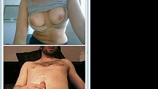 hey cutie wanna jerk that cock harder with my tits on webcam?