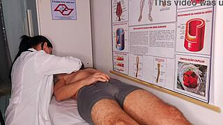 Erection In Front Of Nurse Turns Into Rough Bareback Pounding Her Tight Pussy?