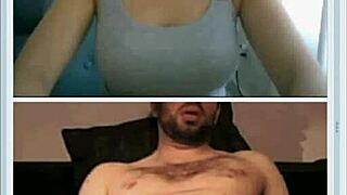 hey cutie wanna jerk that cock harder with my tits on webcam?