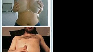 hey cutie wanna jerk that cock harder with my tits on webcam?