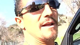 Allya bares her shaved teen pussy for hardcore amateur pounding session