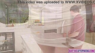 aww insecure milf stepmom gets comforted by nerdy stepson's big dick 🍑🍆💦