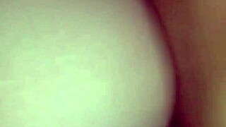 Young blonde girlfriend bends over ass for rough doggystyle quickie POV