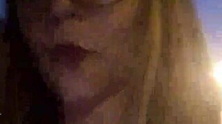 amateur girl masturbates live for fans on her webcam show