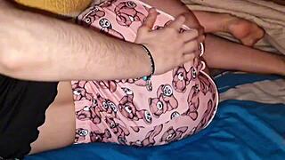 Best friend's boyfriend sneaks into hotel room and bareback fucks me hard!