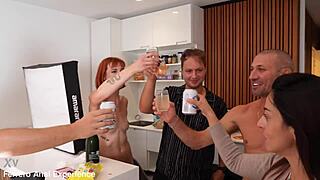 Cintas de Sexo de Swingers - Intercambio Grupal Duro