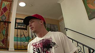 skinny small tits blonde student slut punished with deepthroat monster cock blowjob pussy fucking and kissing