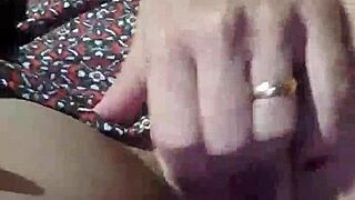 amateur girl masturbates live for fans on her webcam show