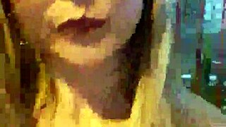 amateur girl masturbates live for fans on her webcam show