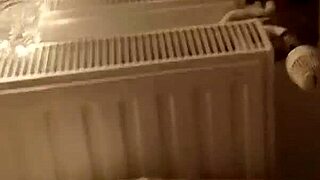 a french chubby milf bends over for rough doggy on her round ass