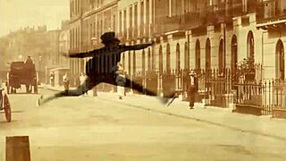 vintage nudists flash hairy beavers on antique beach