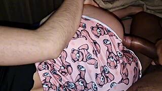 Best friend's boyfriend sneaks into hotel room and bareback fucks me hard!