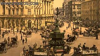 vintage erotic christmas unfolds with retro antique charm