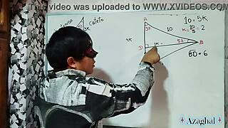 Lost in Sexual Math Angles with Seductive Japanese Eyes and Nerdy Passion