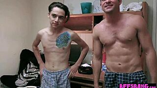 hot petite teen bffs' strip pong rips clothes into bisexual orgy