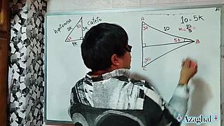 Lost in Sexual Math Angles with Seductive Japanese Eyes and Nerdy Passion