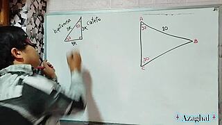 Lost in Sexual Math Angles with Seductive Japanese Eyes and Nerdy Passion