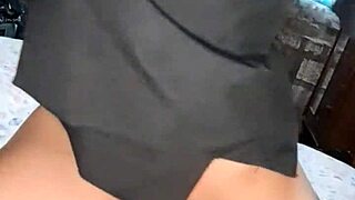 Naughty teen secretary begs boss to cum outside her tight pussy