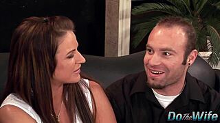 Big Tits Brooke Belle Smashed, Cuckold Hubby Watches Helplessly