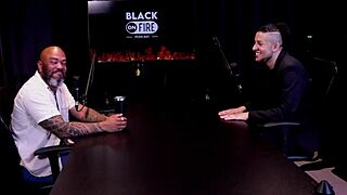 women train hands on cadu leaving him breathless in sheer red