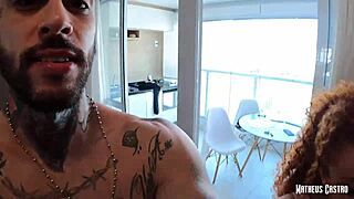 Blonde and Redhead Pornstars Lick Balls Tease Nipples Before Pussy Ride Collab