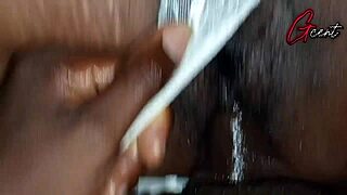 Monster cock stretches tight pussy making hot girl moan loud close-up