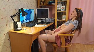 Thrilling Video Chat Sparks Intense Homemade Porn Filming Passion