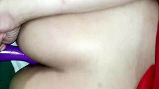 Does Arabic Stepsis Moan Louder from Anal Dildo or Pussy Fingering in Saree?