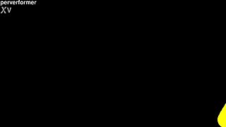 he endures first double cum feeding from two outdoor femdom mistresses