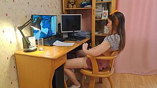 Thrilling Video Chat Sparks Intense Homemade Porn Filming Passion