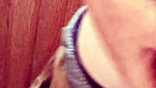 amateur pulls foreskin back and forth quick homemade solo handjob cum