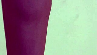 She pumps her bare feet and toes in erotic fetish play