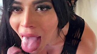 Huge BBC Fucks Big Ass Venezuelan Brunette in Hotel for Deep Creampie