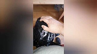 on november 8 2025 larve sophie undergoes mummification and submission in a structured session.