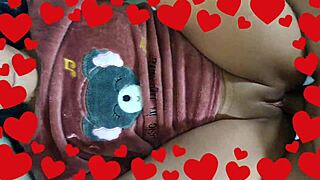 i'm poundin my stepdaughter missionary style til i explode cum all over her shaved pussy valentines celebration gone wild