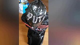 on november 8 2025 larve sophie undergoes mummification and submission in a structured session.