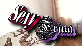 my sexy milf wife undresses on sofa in stockings neighbor licks her wet hairy pussy and ass till she squirts cum