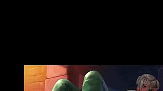 horny lana the legend slut begs for big cock quickie cumshot game