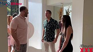kira noir joins a hot interracial threesome with big tits pregnant german babe in meta-xxx-verse vr.