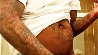 youngstarbrazy i-im warming up my tattooed pussy for monster black cock c-cum