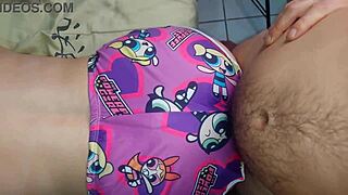 brazilian teen begs daddy for tight pussy fuck or tells stepmom