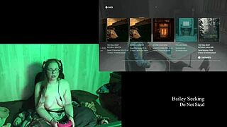 naked at the lake house playing this game with my big tits out... part 1 feels wild