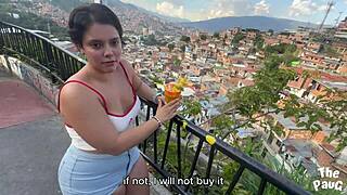 he picks up a 21yo colombian in medellin commune then fucks her tight ass missionary style in hotel.