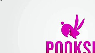 ponytail brunette cofi milan in college skirt socks fingers her shaved pussy lips to gaping orgasm 🔥😍