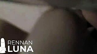 wanna see this skinny brazilian girlfriend squirt on huge cock pov? she moans begging for more rough pussy pounding! 