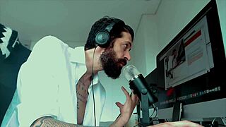 Latina Couple's Slow Motion Oral Sex Tutorial