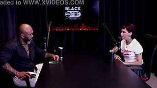 sheer red hides her vampire fang obsession with swingers